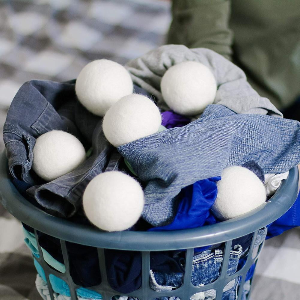 Wool Dryer Balls, 6 cm Reusable Natural Softener for the Tumble Dryer - Image 6