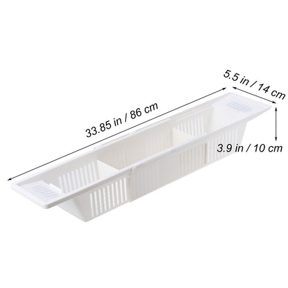Extendable Bathtub Caddy Tray, Adjusts from 57 to 86 cm - Image 4