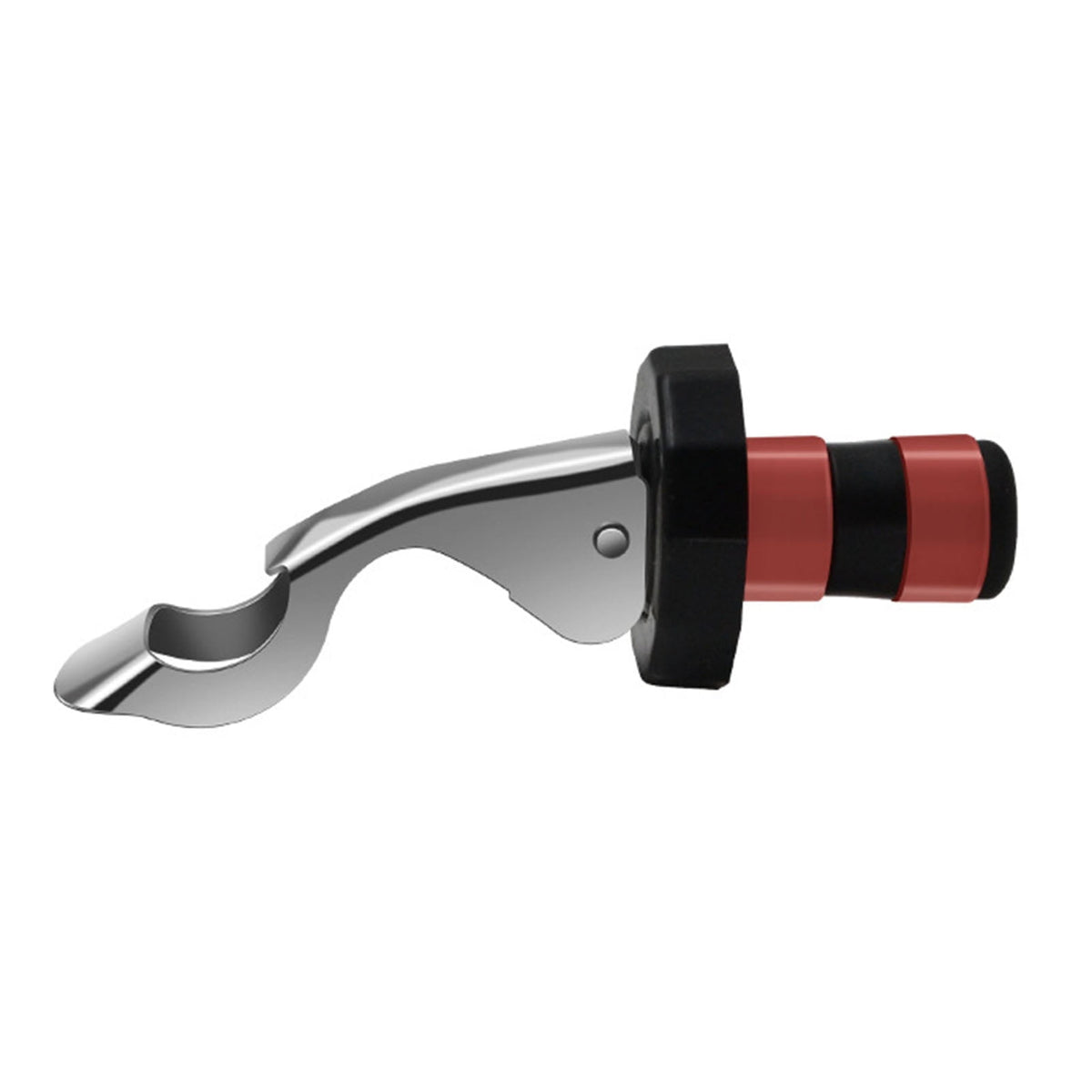 Push-Down Wine Bottle Stopper, 3.62 in Silicone Seal for Open Bottles