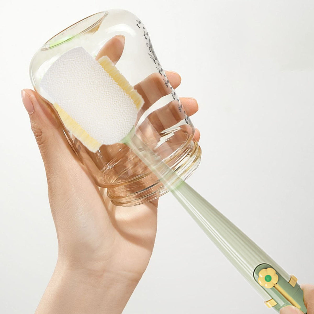 Five-in-One Bottle and Cup Cleaning Brush Set, Portable Lid Tool - Image 2