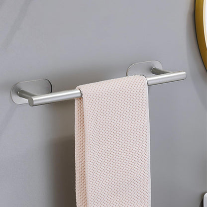 Adhesive Towel Bar, 15.75 in Stainless Steel Rail with No-Drill Mounting - Image 2