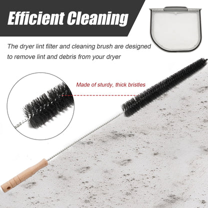 Dryer Lint Filter and Vent Cleaning Brush Kit for Washer-Dryer Combos - Image 5