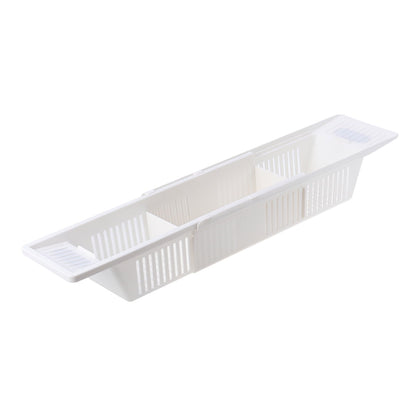 Extendable Bathtub Caddy Tray, Adjusts from 57 to 86 cm