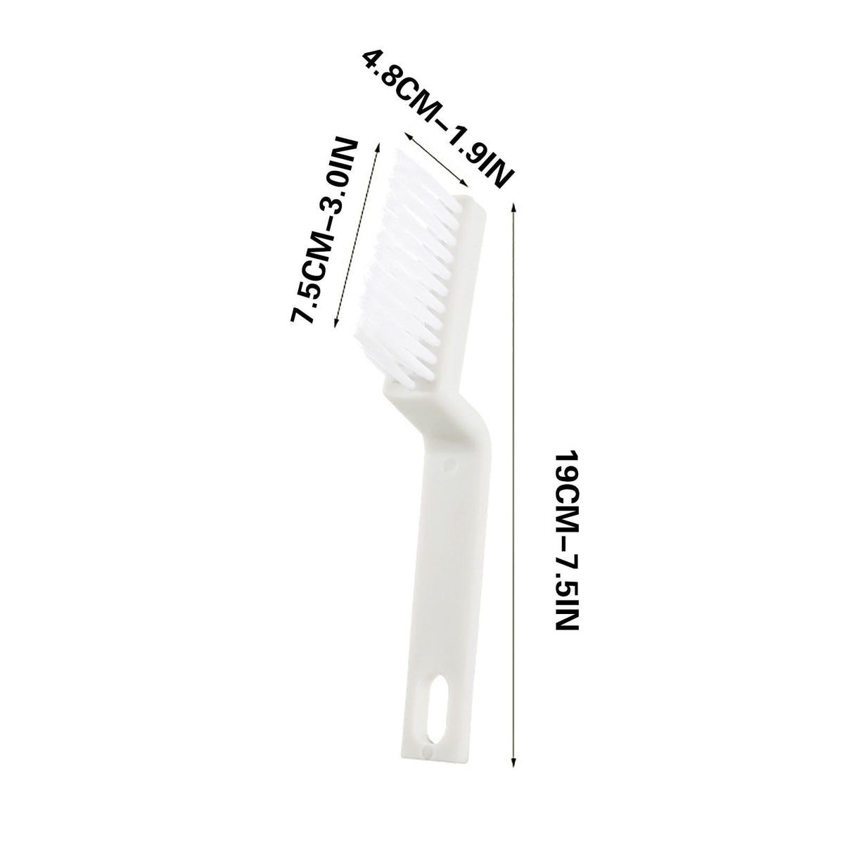 Grout and Crevice Scrub Brush with Stiff Bristles for Tile Joints - Image 3