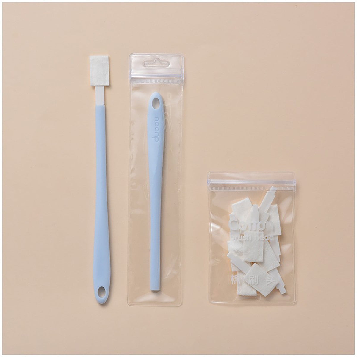 Disposable Crevice Cleaning Brushes, 30 Heads with Reusable Handle - Image 6