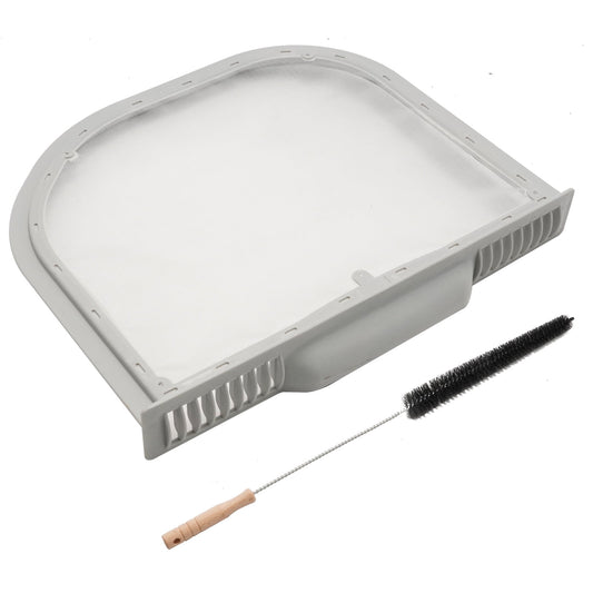 Dryer Lint Filter and Vent Cleaning Brush Kit for Washer-Dryer Combos