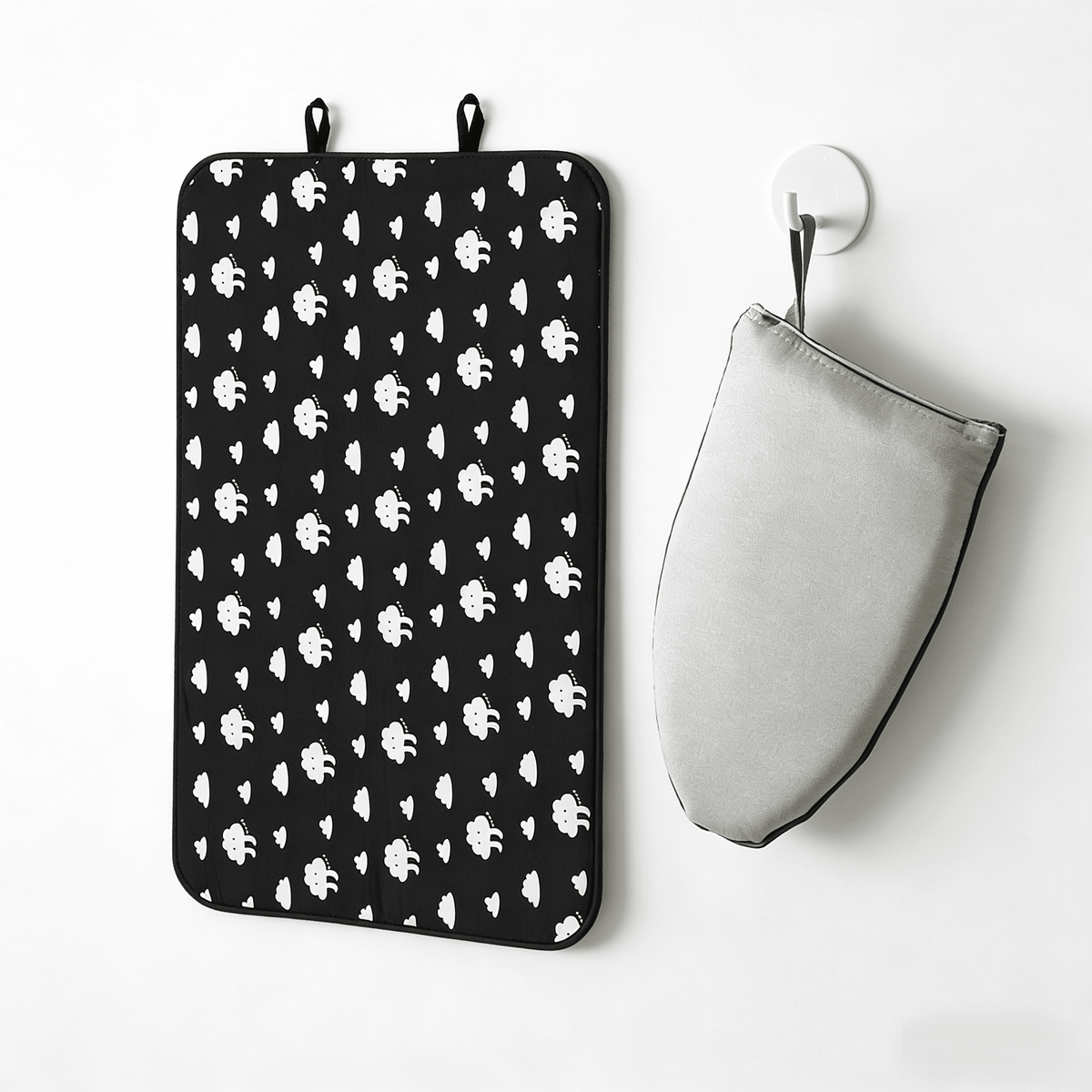 Foldable Ironing Mat with Hanging Loops, Heat-Resistant Laundry Pad - Image 2