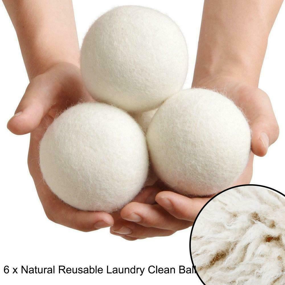 Wool Dryer Balls, 6 cm Reusable Natural Softener for the Tumble Dryer - Image 2