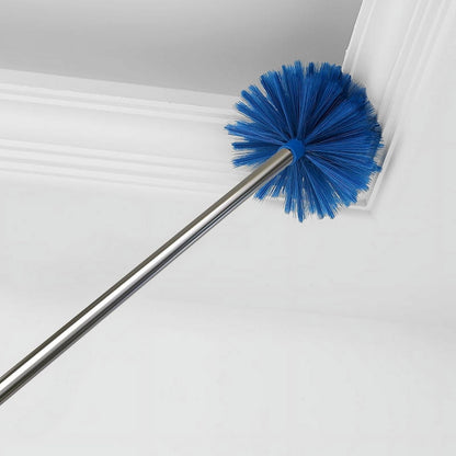 Extendable Cobweb Duster with Steel Pole, 12 in Head for High Ceilings - Image 2