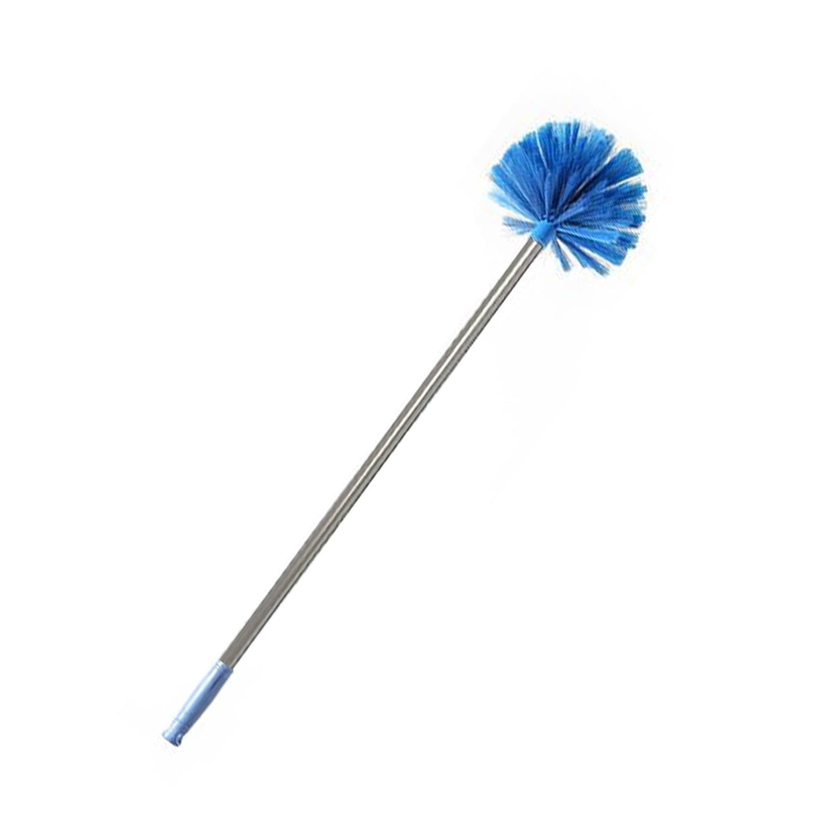 Extendable Cobweb Duster with Steel Pole, 12 in Head for High Ceilings